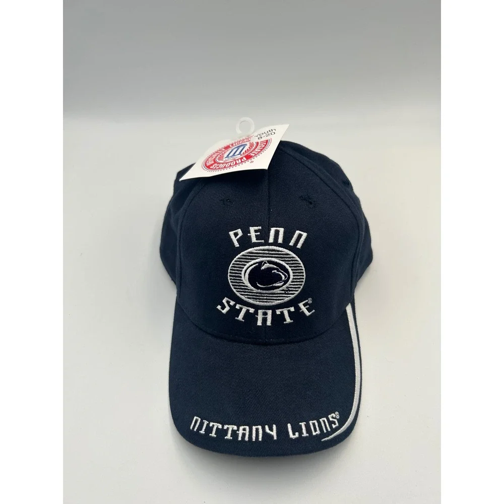 Penn State Nittany Lions Youth Navy Blue Adjustable Baseball Cap Hat NCAA